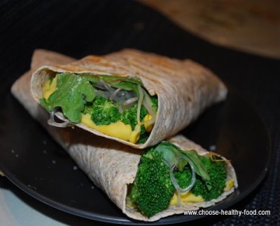 healthy snacks for teenagers - tortilla wraps