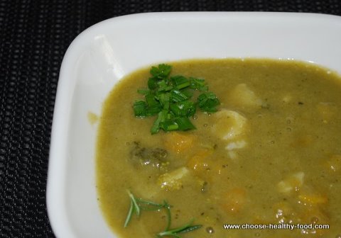 vegan potato leek soup