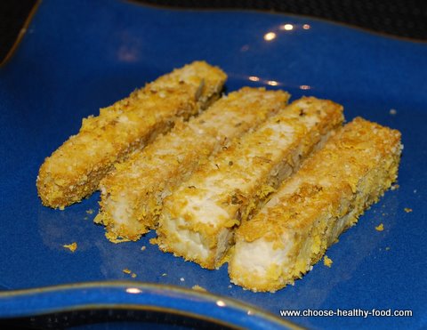 baked tofu recipe - tofu fingers