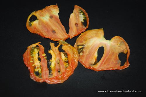 dehydrated vegetables tomatoes