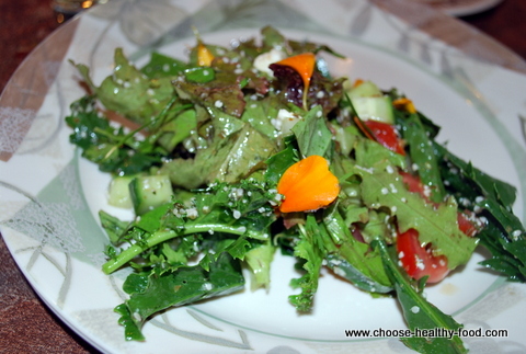 kale and hemp hearts salad