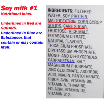 unhealthy soy milk