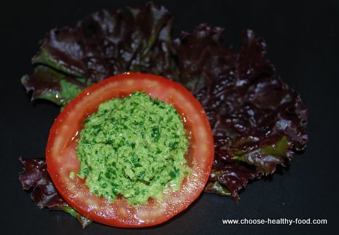  basil kale pesto