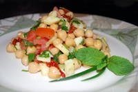 chick peas (garbanzo) salad