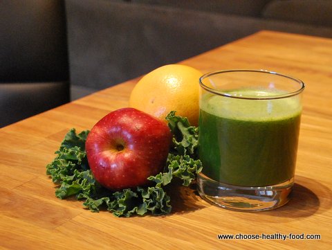 grapefruit kale juice recipe