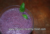 Smoothie Blueberry-chocolate