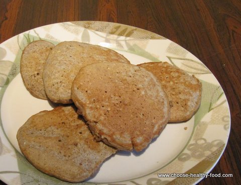 healthy oatmeal pancakes