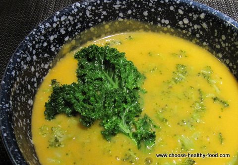 Kale Potato Broccoli Soup