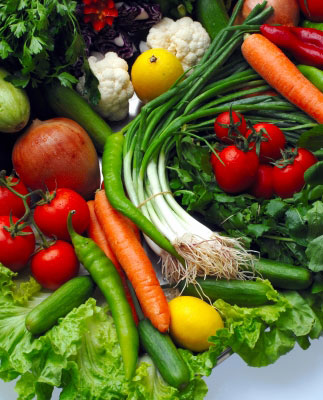 veggies as a healthy choice